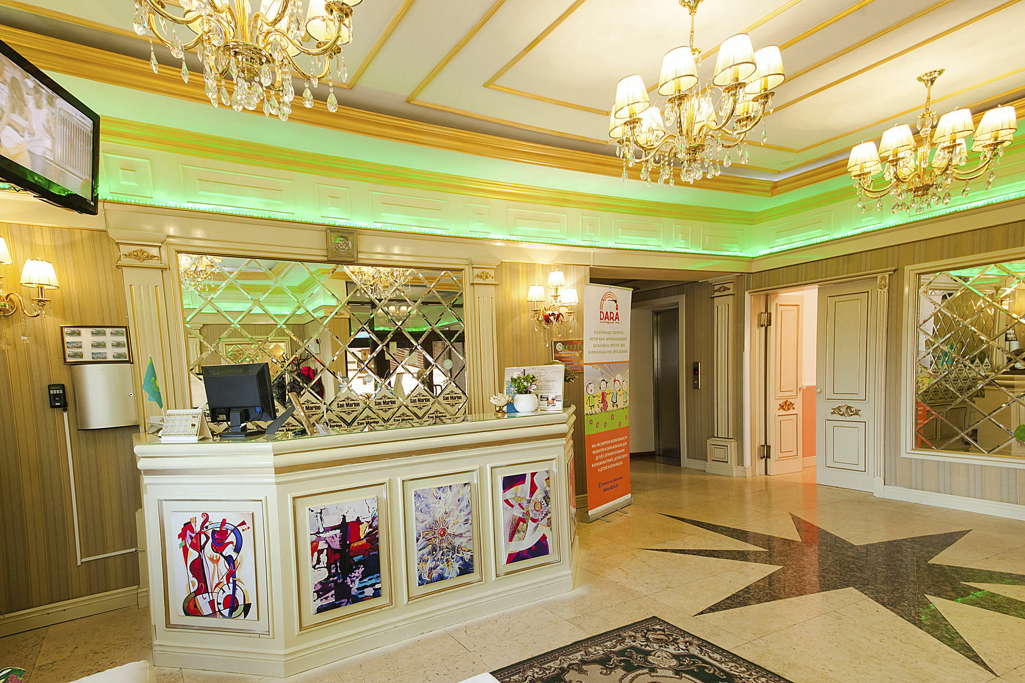 San Marino Hotel Astana Eksteriør bilde